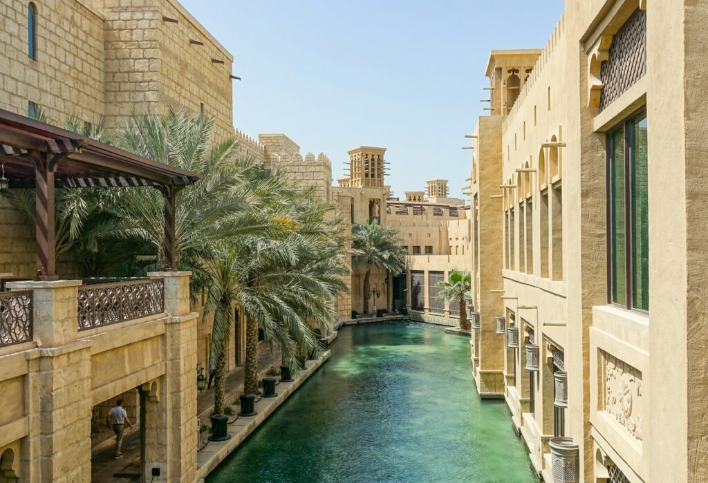Palm Jumeirah Relocation Services: body of water near houses